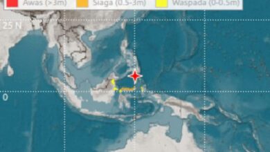 BMKG Akhiri Peringatan Tsunami, Gelombang 75 Cm Sempat Terekam di Sulawesi
