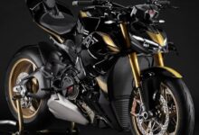 Ducati Streetfighter V4 S Edisi 100 Tahun, Livery Hitam-Emasnya Cuma Untuk Kolektor