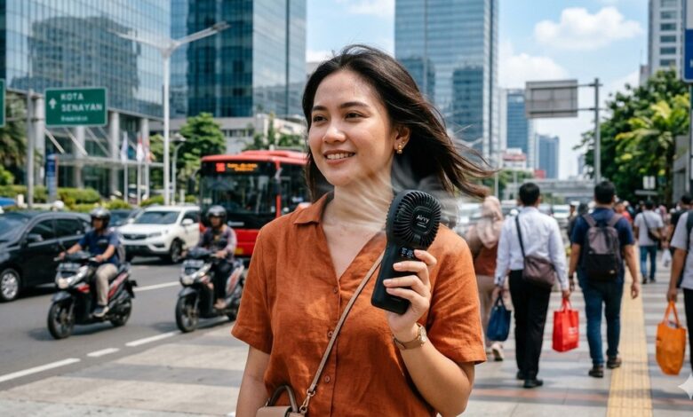 Kepanasan di Mana-Mana, Airvy Bikin Kipas Portable yang Hembusannya Tak Main-Main