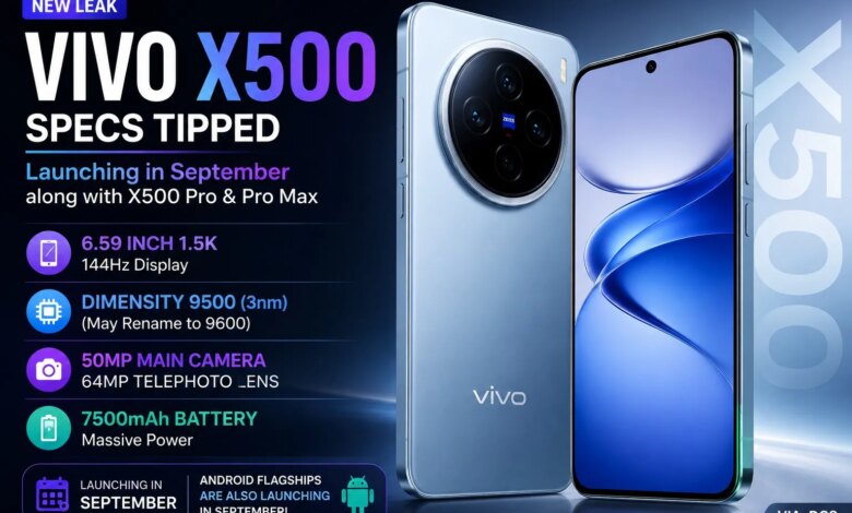 Vivo X500 Siap Bawa Dimensity 9500 Dan Baterai 7.500mAh, Flagship Kompak Yang Bikin Rival Waspada
