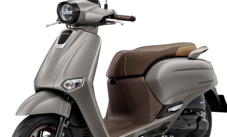 Honda Luncurkan Skutik Retro Premium, Ada Radar Blind Spot Dan Dashcam Bawaan