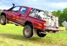 Toyota Pasang Pelat Bawah Aneh Di Hilux Lama, Stabilitas Terganggu Angin Sisi Berubah Total
