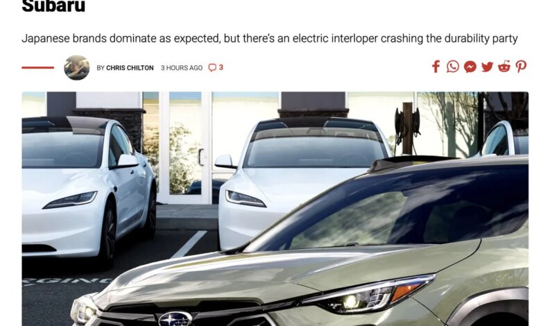 Tesla Ternyata Tahan Lama, Ungguli BMW, Mercedes-Benz, dan Subaru di 250.000 Mil