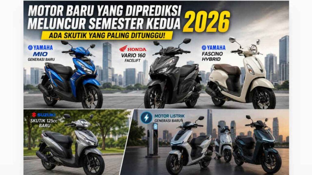 Vario 160 Dan Mio Baru Diprediksi Hadir, Persaingan Skutik 2026 Makin Panas