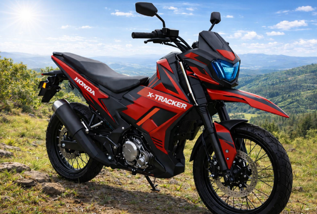 Honda X-Tracker 2026 Mengusik Kelas Entry-Level, ABS di Rp16 Jutaan Siap Libas Jalan Ekstrem