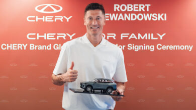 Chery Gandeng Robert Lewandowski, Tiggo 9 CSH Didorong Jadi Wajah Mobilitas Keluarga Global