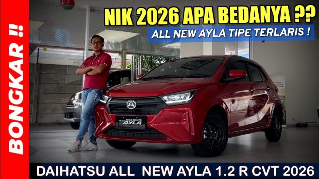 Harga Daihatsu Ayla 2026 Mulai Rp138 Jutaan, Varian 1.2 R CVT Paling Masuk Akal Dibeli