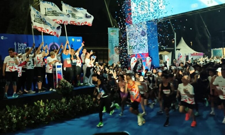Ribuan Pelari Padati GBK, Hari Pertama BTN JAKIM Dibuka dengan 5K dan 10K