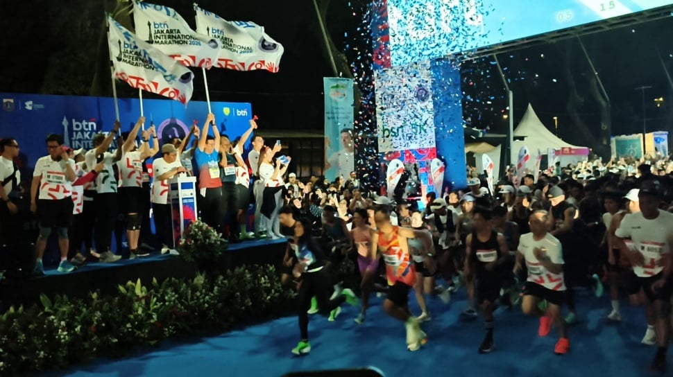 Ribuan Pelari Padati GBK, Hari Pertama BTN JAKIM Dibuka dengan 5K dan 10K