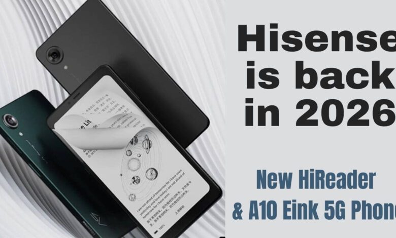 Hisense A10 Mulai Dipamerkan, Penerus Ponsel E-Ink Ini Akhirnya Mendekat Setelah 3 Tahun