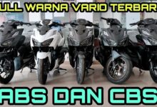 Bocoran Vario 160 Facelift Makin Kuat, Dua Varian Baru CBS dan ABS Muncul di NJKB