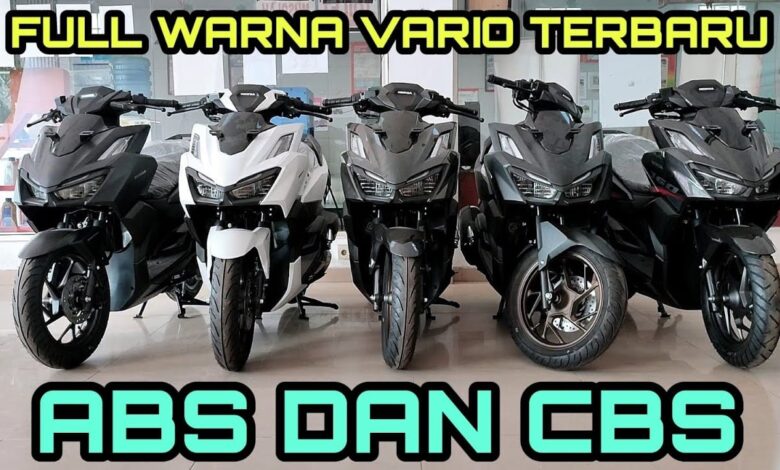Bocoran Vario 160 Facelift Makin Kuat, Dua Varian Baru CBS dan ABS Muncul di NJKB