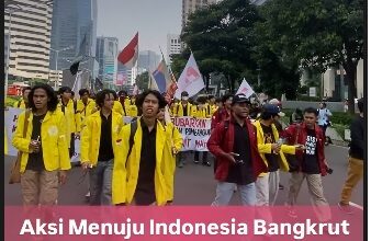 Massa Aksi #MenujuIndonesiaBangkrut Turun Ke Jalan, Ini 5 Tuntutan Paling Menekan Pemerintah