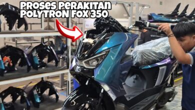 Polytron Fox 350 Bawa Fitur Premium Ke Motor Listrik, Nyaman Dan Lebih Aman Di Jalan