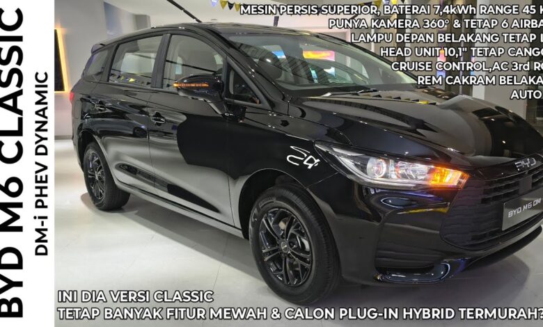 BYD M6 DM Mulai Rp 298 Juta, PHEV Termurah Ini Malah Lebih Murah dari Veloz Hybrid