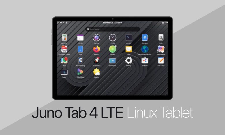 Tablet Linux Baru Juno Tab 4 Datang Dalam Dua Ukuran, Satu Model Punya LTE Dan Call Support