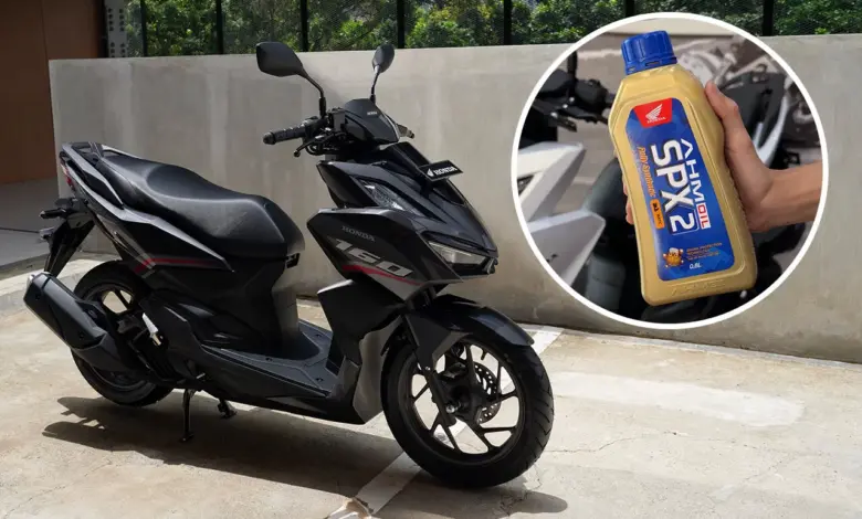 Takaran Oli Vario 160 Bukan Cuma 800 Ml, Salah Isi Bisa Bikin Mesin Cepat Panas