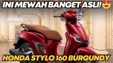 Honda Stylo 160 Special Burgundy Tampil Mewah, Warna Eksklusif Ini Cuma untuk Varian Tertinggi