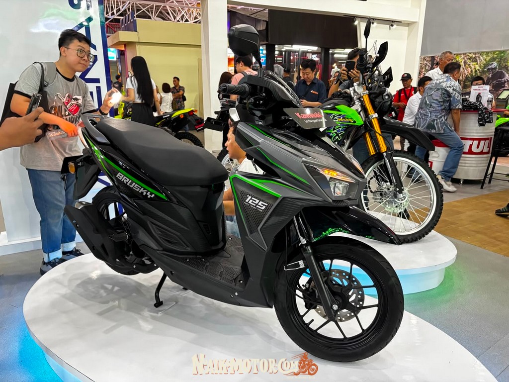 Kawasaki Masuk Segmen Skutik Kompak, Brusky 125 Dibanderol Rp26,5 Juta di JFK 2026