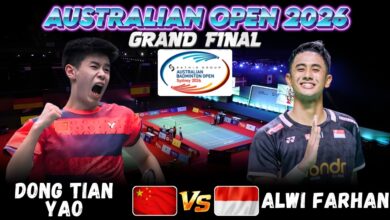 Alwi Farhan Bangkit Dari Pukulan Piala Thomas, Juara Australian Open 2026 Dengan Skor 21-13 21-13