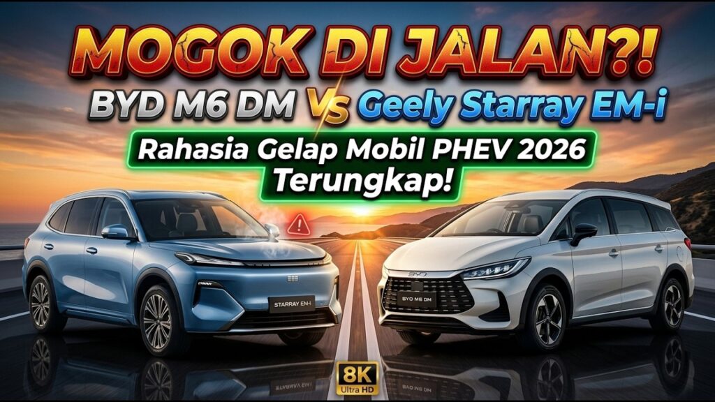 BYD M6 DM Mulai Rp 298 Juta, Jarak Harganya dengan Geely Starray EM-i Tembus Rp 100 Jutaan