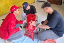 Mesin Pencacah Hadir di RW 05 Ampel, Bank Sampah Kini Punya Harapan Baru