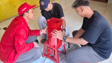 Mesin Pencacah Hadir di RW 05 Ampel, Bank Sampah Kini Punya Harapan Baru