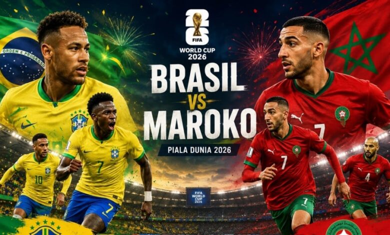 Brasil Gagal Tampil Dominan, Ditahan Maroko 1-1 di Laga Pembuka Grup C