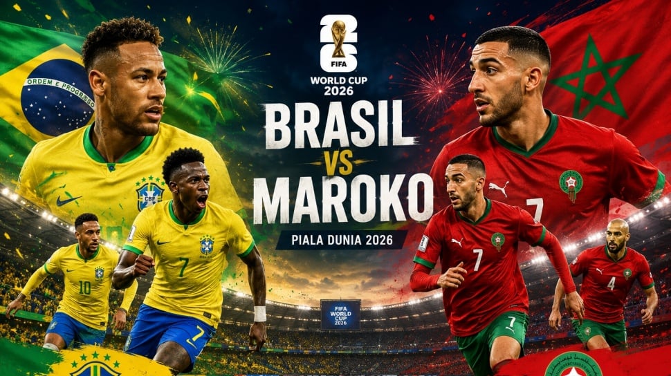 Brasil Gagal Tampil Dominan, Ditahan Maroko 1-1 di Laga Pembuka Grup C
