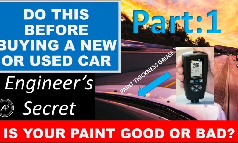 Mau Beli Mobil Bekas? Bengkel Resmi Ungkap Tanda Cat Orisinal dan Bekas Repaint