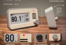 Rakit Monitor Suhu Kelembapan Bergaya Retro Ini Sendiri, Hasilnya Lebih Keren dari Produk Toko