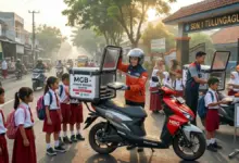 Motor Listrik Masuk Operasional MBG, Distribusi Makan Gratis Berpotensi Lebih Cepat dan Irit