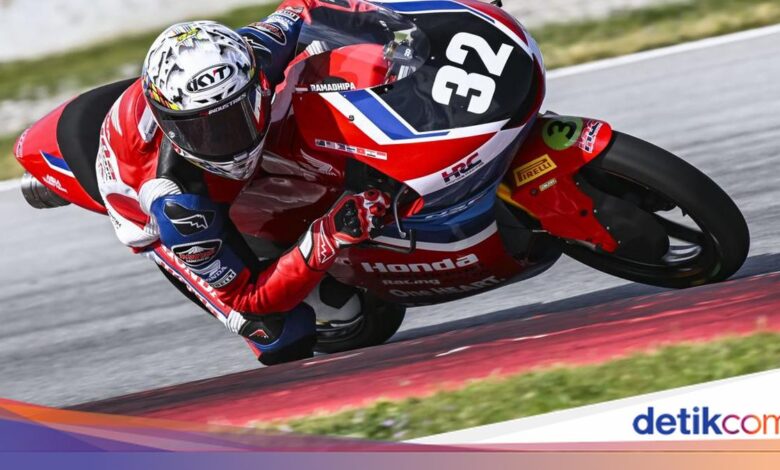 Dari P7 ke Puncak, Kiandra Ramadhipa Tuntaskan Balapan Panas di Portugal dengan Kemenangan Perdana