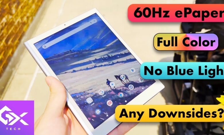 Layar E-Ink Portabel Ini Tembus 60Hz, Main Game pun Tak Lagi Tersiksa Lag