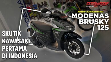 Modenas Brusky 125 Masuk Indonesia, Skutik Malaysia Ini Punya Jarak Tempuh 180 Km dan USB Charger