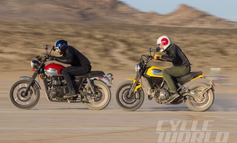 Triumph Lebih Murah, Ducati Lebih Buas, Duel Scrambler Italia Vs Inggris Ini Tak Terduga