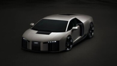 Audi Nuvolari 987 HP Menari di Sirkuit, Sayap Aktifnya Baru Terlihat Bekerja