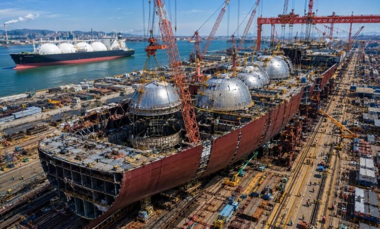 China Bangun Kapal LNG Raksasa 271.000 Meter Kubik, Tanda Dominasi Baru di Logistik Energi Global