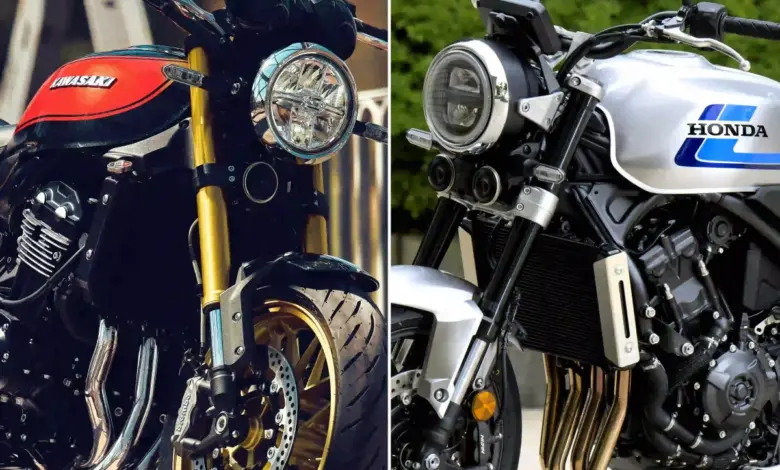 Honda CB1000F Lebih Kencang, Z900RS Tetap Lebih Autentik, Dua Jalan Retro Yang Berbeda