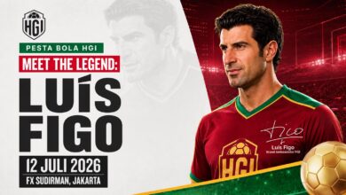 Luis Figo Datang Ke Jakarta, Pesta Bola HGI 2026 Bawa Atmosfer Sepak Bola Dunia
