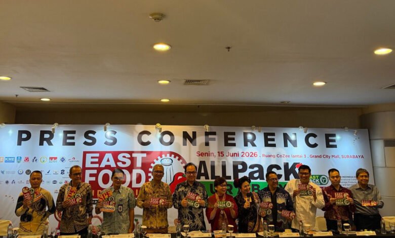 Jatim Tumbuh Tertinggi di Jawa, EastFood Dan ALLPACK Surabaya 2026 Siap Gerakkan Industri Dan UMKM