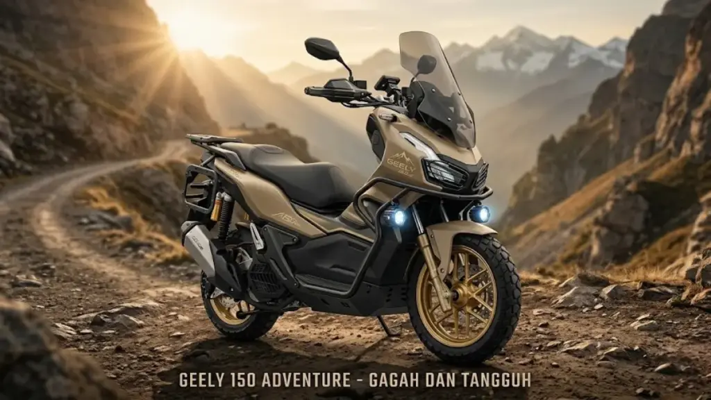 Geely 150cc Sudah Merambah Asia, Pasar Indonesia Masih Harus Menunggu Skutik Adventure Ini
