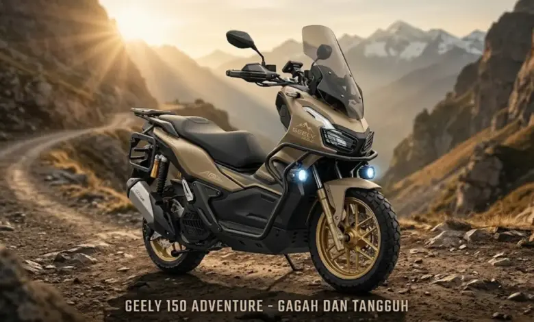 Geely 150cc Sudah Merambah Asia, Pasar Indonesia Masih Harus Menunggu Skutik Adventure Ini