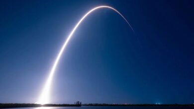 Falcon 9 SpaceX Menuju Bulan, Tabarakan Tak Terelakkan di Dekat Kawah Einstein