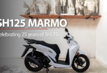Honda SH125i Dipatungkan dari Marmer, Begini Cara Honda Italia Merayakan 25 Tahun Ikon Ini