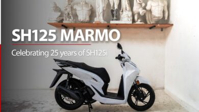 Honda SH125i Dipatungkan dari Marmer, Begini Cara Honda Italia Merayakan 25 Tahun Ikon Ini
