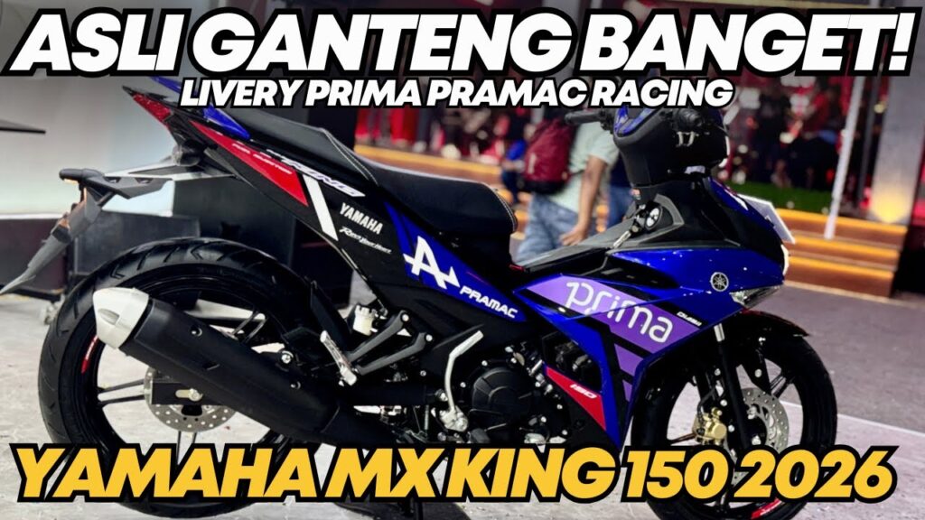 Yamaha Bawa Livery Prima Pramac Ke MX King 150, Harga Mulai Rp29,9 Juta