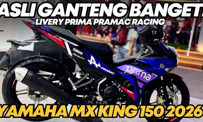 Yamaha Bawa Livery Prima Pramac Ke MX King 150, Harga Mulai Rp29,9 Juta