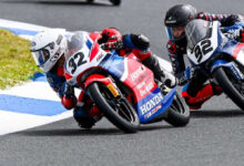 Indonesia Raya Bergema di Estoril, Kiandra Ramadhipa Tembus Puncak Moto3 Junior
