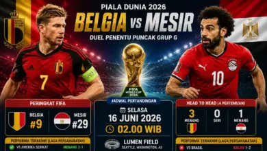 Mesir Lebih Dulu Menusuk, Belgia Gagal Menang Di Seattle dan Tertahan 1-1